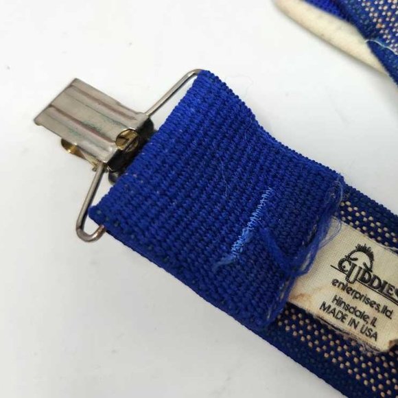 Vintage 80S University of Florida Gators orange and blue suspenders - Picture 8 of 9